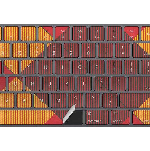 Belgium Soccer Flag Magic Keyboard with Numeric Keypad Skin
